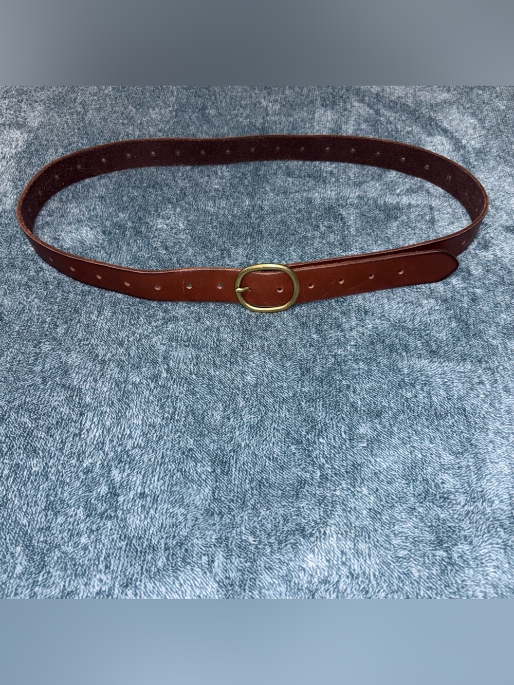 Lucky Brand Genuine Brown Leather Belt